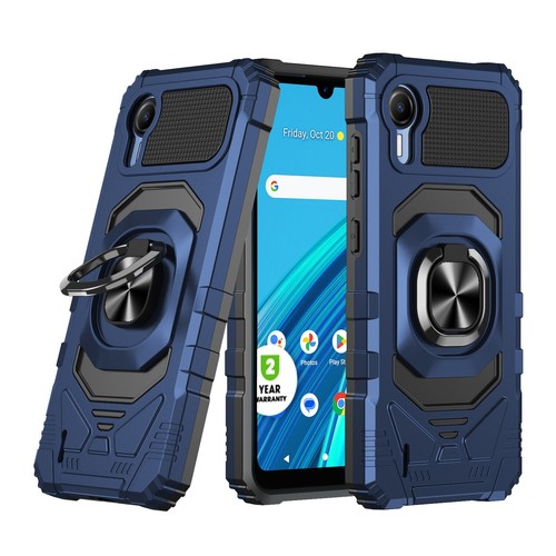 For Cricket Debut S2/AT&T Calypso 4 Case Ring Stand Cover +Screen+2 Data Cable - 第 4/52 張圖片
