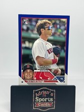 2023 Topps Update Triston Casas Rookie Debut Royal blue SP #US221 (RC)