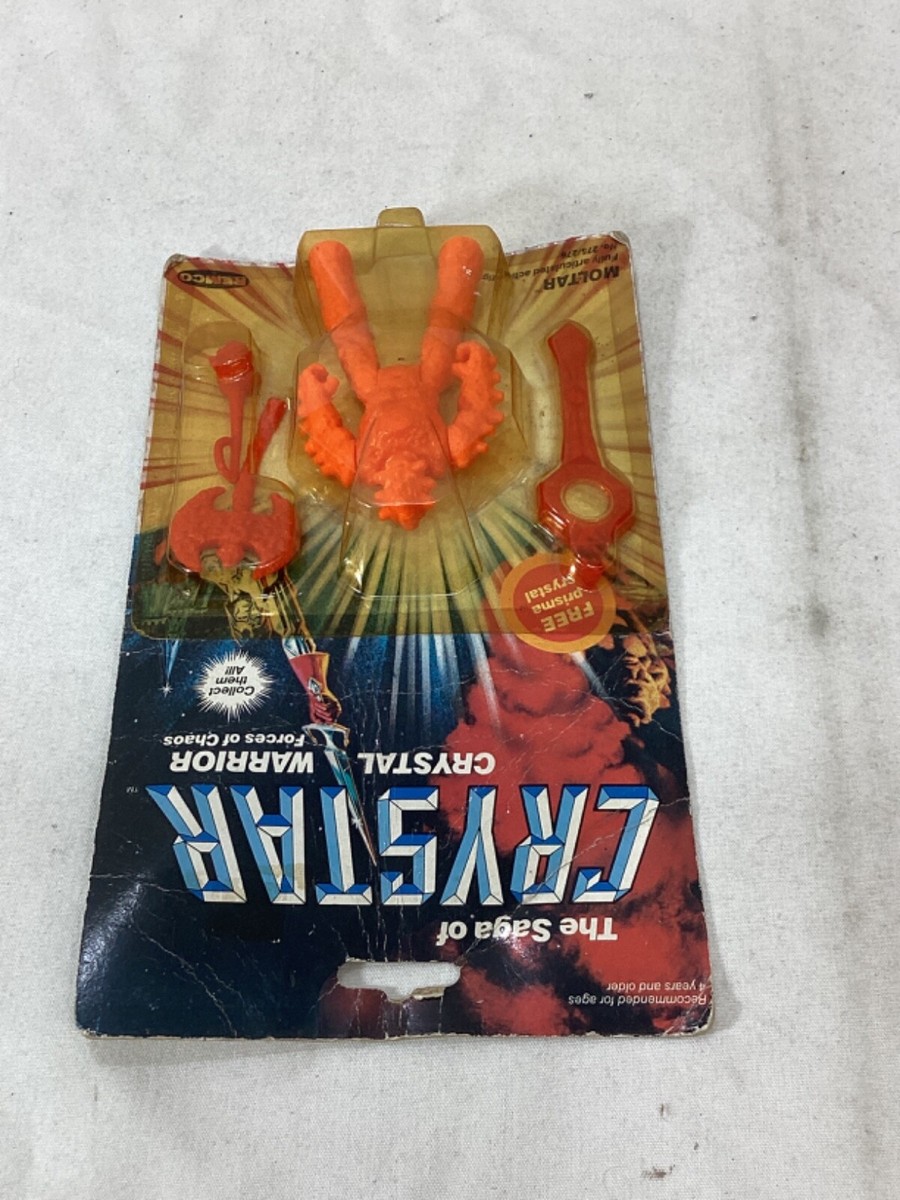 1982 Vintage Remco Crystar Moltar Figure MOC Sealed RARE Carded FREESHIP 1982 Vintage Remco Crystar Moltar Figure MOC Sealed RARE Carded FREESHIP