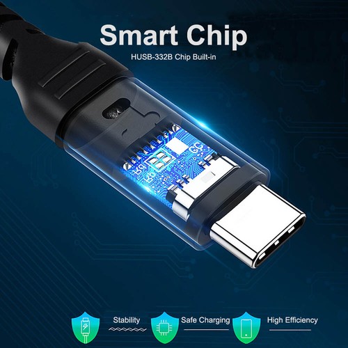 240W USB C Type C Fast Charging Cable PD 3.1 For MacBook Samsung Huawei - Picture 2 of 8