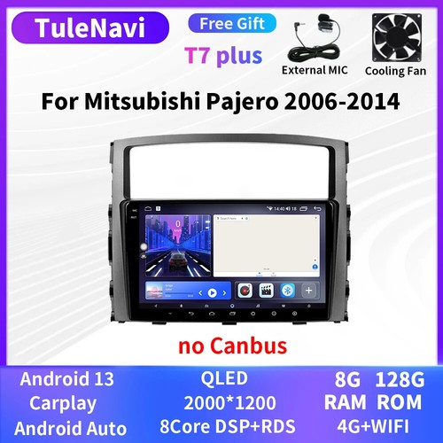For Mitsubishi Pajero 4 V80 V90 2006-2014 Stereo Car Radio CarPlay Screen GPS - Picture 39 of 40