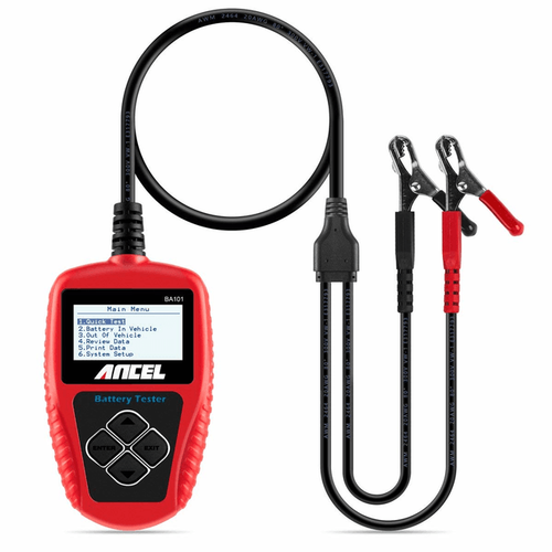 ANCEL BA101 12V 100-2000 CCA Car Load Battery Tester Tool Digital Analyzer Tool - Foto 13 di 14