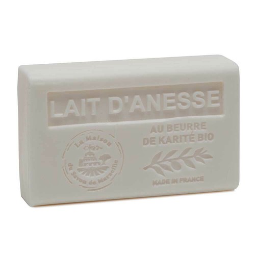 3 x 125g Bars - Donkey Milk Scented French Soap with Organic Shea Butter - Picture 2 of 3
