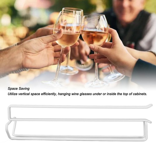 Wine Glass Rack Sturdy Iron Space Saving Versatile Wine Glass Holder Storage - Bild 13 von 23