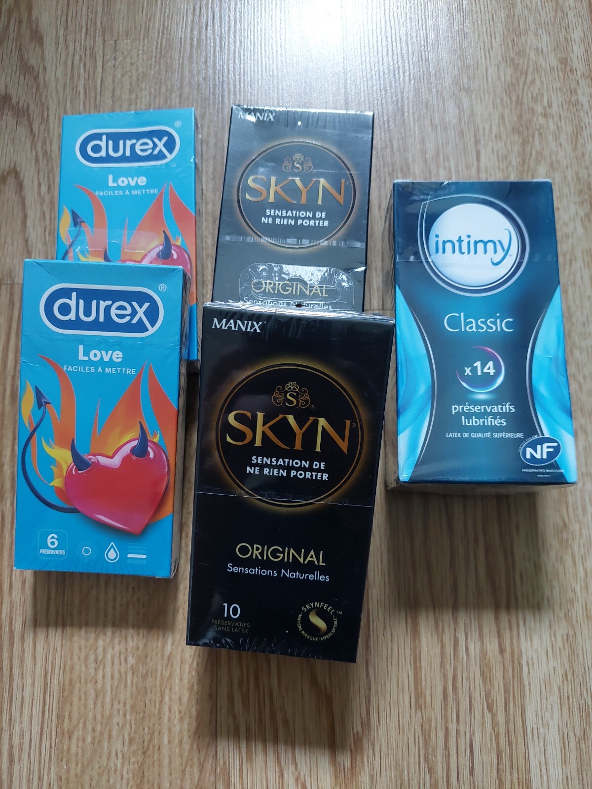 Préservatifs masculins hypoallergéniques sans latex pour peaux sensibles