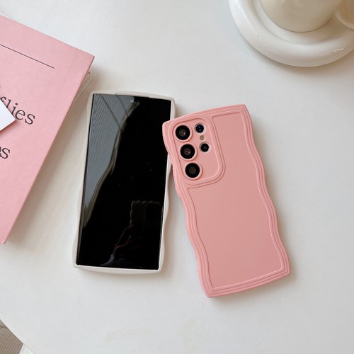 Curly Wave For Samsung Galaxy S24 S23 Ultra S22 S21 A54 Shockproof Case Cover - Picture 2 of 18