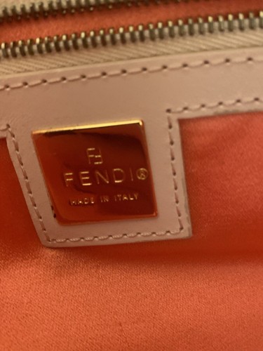 Authentic Fendi 2000’s Y2K Vintage Silk Mod Tote RARE SPOTLESS - Picture 9 of 9