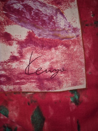Original Kenzo Tuch/Schal mehrfarbig - Bild 7 von 7