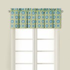 C&F Enterprises "Delilah Blue" Window Valance 72"W x 15.5"L NEW