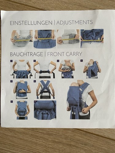 Babytrage Fidella FlowClick Half-buckle Baby Size inkl. Suck pads Neu und OVP - Bild 6 von 8