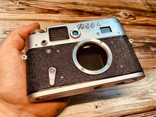 Filmkamera 35 mm FED 4 Objektiv M39 Industar-61 2,8/52 selten Vintage RANGEFI... - Bild 9 von 17