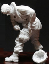 1/35 Resin Figure Model Kit US Parachute Soldier Paratrooper Airborne Unpainted