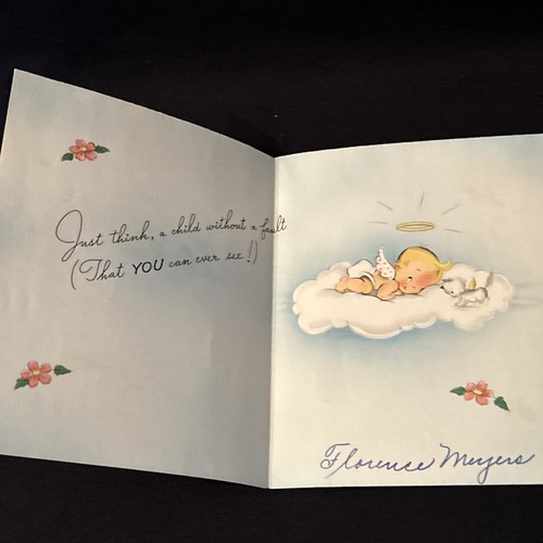 Vintage Greeting Cards Juvenile Hallmark Hall Brothers Norcross Rust Craft Used - Picture 20 of 20