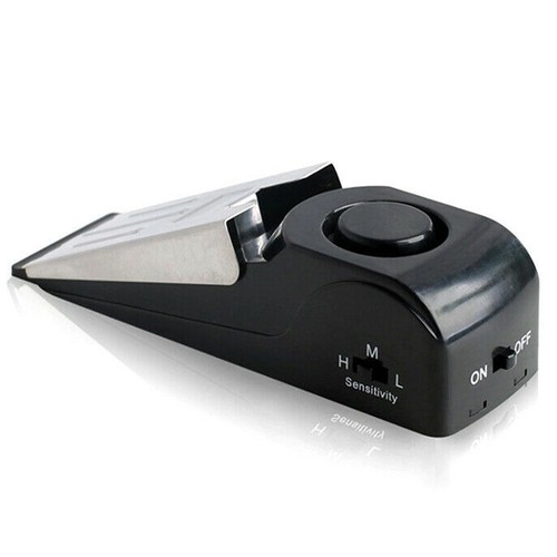 120dB Home Security Wedge Door Stop Alarm System Device New B I0 Hot R2 E7A3