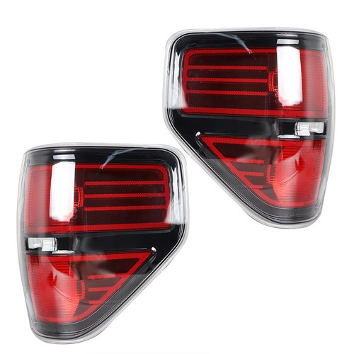 Juego de luces traseras aptas para camioneta Ford F-150 serie 2009-2014 carrocería luces traseras L+R - Imagen 2 de 9