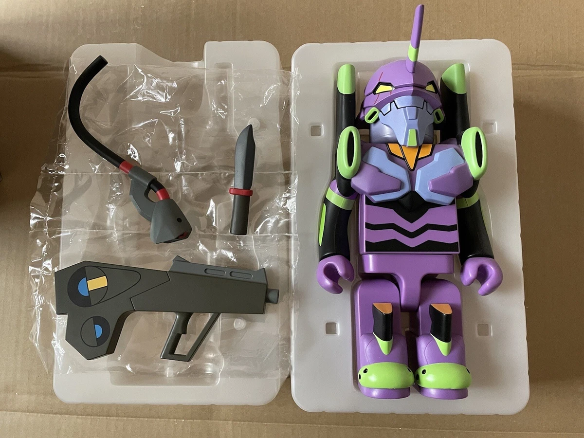 Kubrick Be@rbrick Neon Genesis Evangelion 400% Eva 01 Test-Type BearBrick NEW