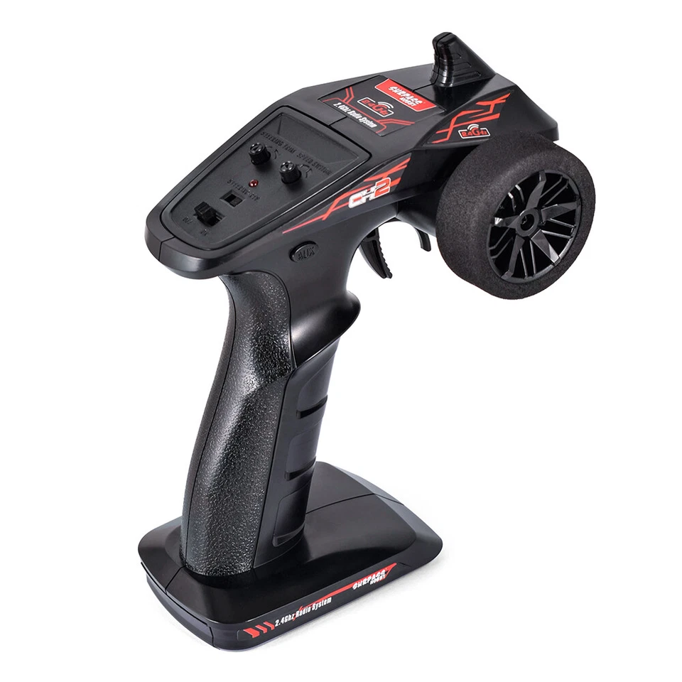 SURPASS HOBBY RC Transmitter w/Receiver Waterproof Motor ESC Comb Set for RC Car - Image 3 of 4