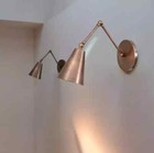Modern Picture Light Wall Sconce Lamp Brass Adjustable Italian mid-century lamp