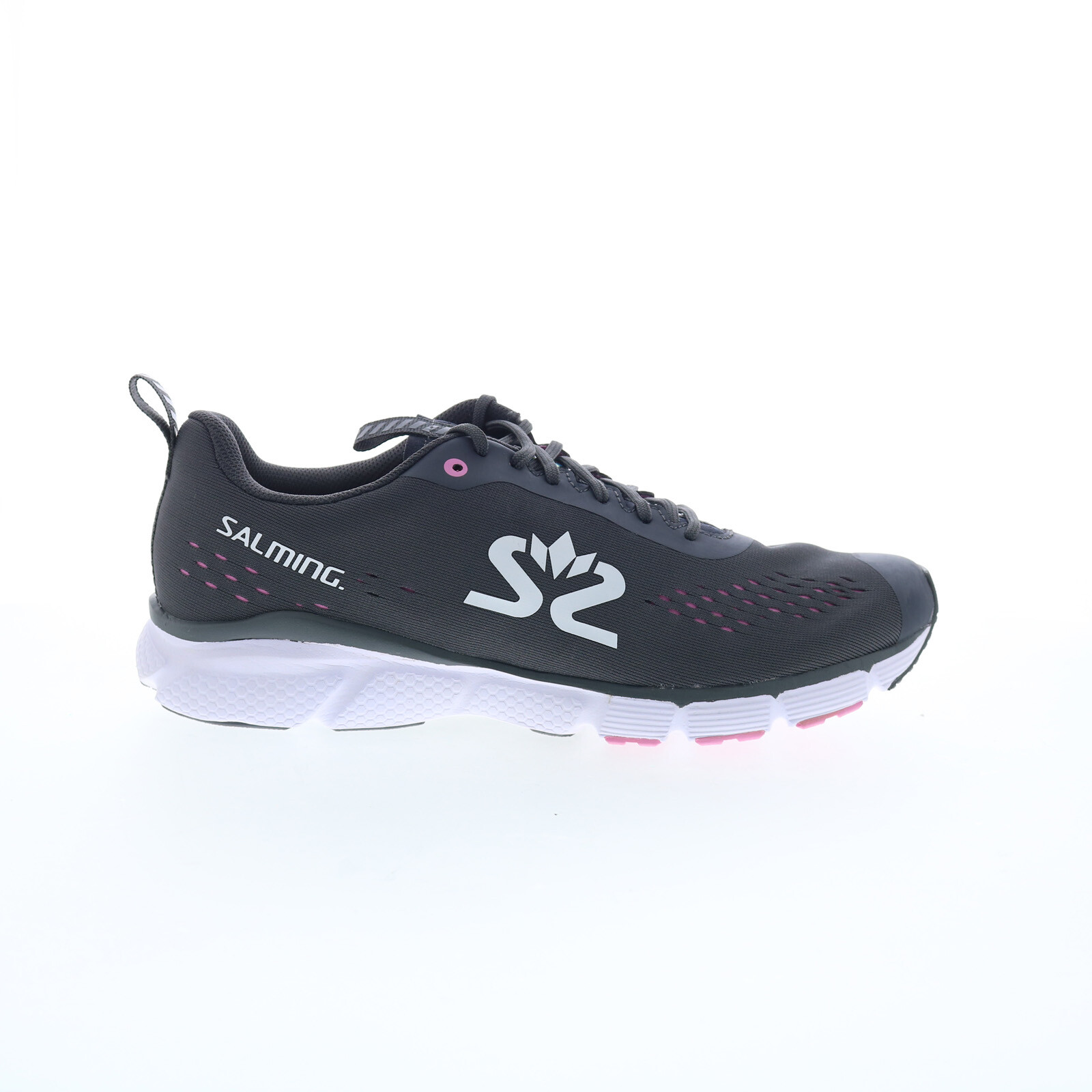 Salming Enroute 3 1280070-1007 Womens Gray Canvas Athletic Running Shoes