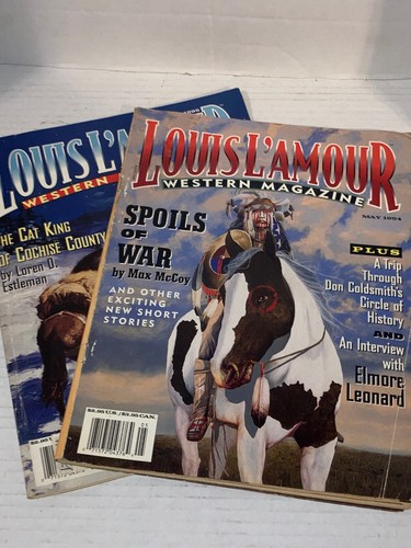 Louis L'amour Western Magazin Januar 1995 & März 1994 Paar - Bild 2 von 5