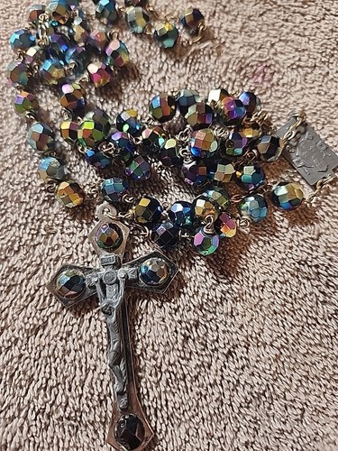 10 VTG Religious Jewelry Lot Rosary,Cross Necklaces Bracelet Pendant (A173) - Picture 10 of 10