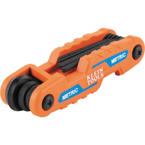 Klein Tools 70543 Compact Folding Hex Key Set, 25-Key, SAE, Metric Torx, 3-Piece - Picture 10 of 10