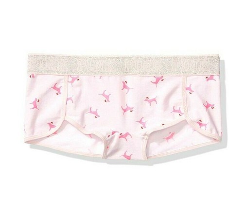 Victoria's Secret PINKES Höschen Unterwäsche Baumwolle Hiphugger Spitze hinten Shortie Panty - Bild 2 von 47