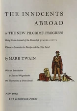 The Innocents Abroad by Mark Twain in durable, elegant Heritage Edition
