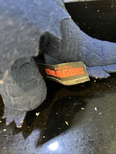 Dreamworks Toothless How To Train Your Dragon Plush Soft Toy 17” Inch - Picture 3 of 7
