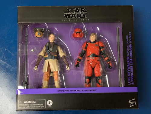 Star Wars Black Series Princess Leia and Luke Skywalker Action Figure 2-Pack