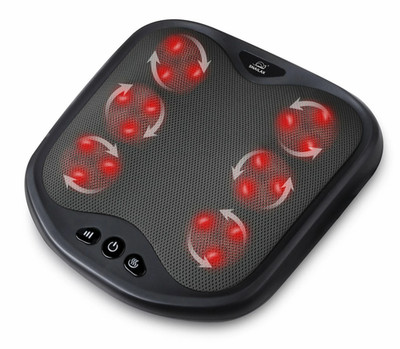 Snailax Shiatsu Foot Massager Deep Kneading Massager with Heat & Washable Cover