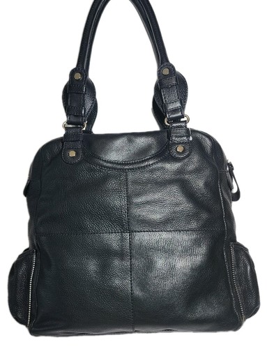 BOLSO DE MANO ESTILO BOWLERS LOCKHEART ZIP IT BK CUERO CANGURO MULTIBOLSILLO Y2K $695 - Imagen 9 de 18