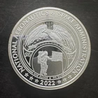 🔥🚀🧑‍🚀NASA Space Program RARE •  1 TROY OZ .999 FINE SILVER $10 Coin