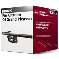 AnhäNgerkupplung Abnehmbar für Citroen C4 Grand Picasso 06.2013-Jetzt Inkl. EBA