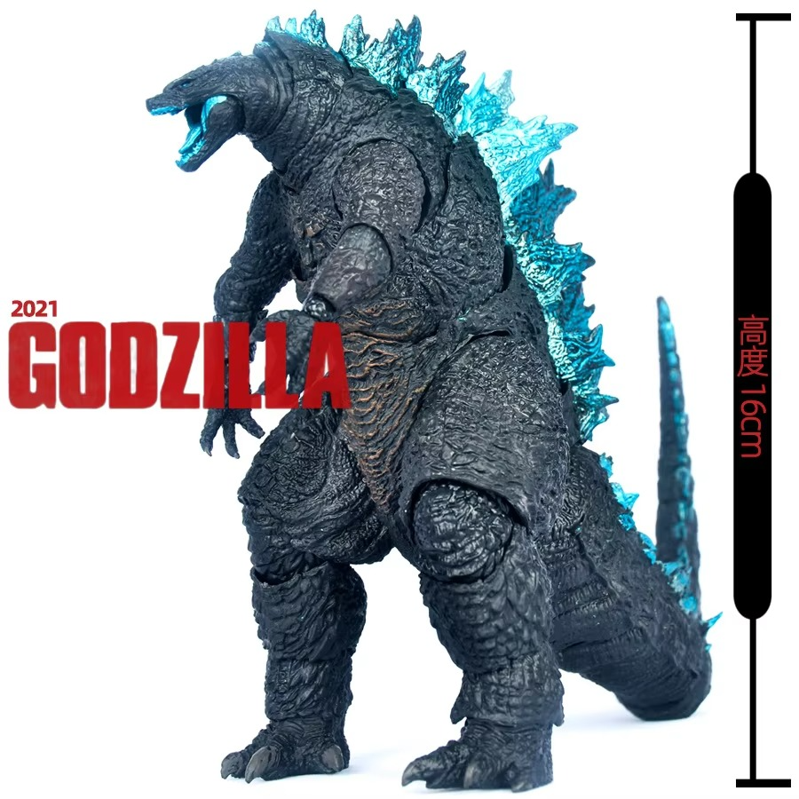 2021 Godzilla Action Figure 16cm PVC Movable Joints Collectible
