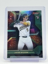 JACOB WILSON 2025 BOWMAN'S BEST CIRCUITRY ROOKIE ATHLETICS Q4856