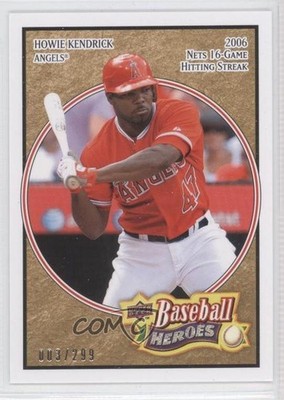 2008 Upper Deck Baseball Heroes Beige 3/299 Howie Kendrick #84 1u0