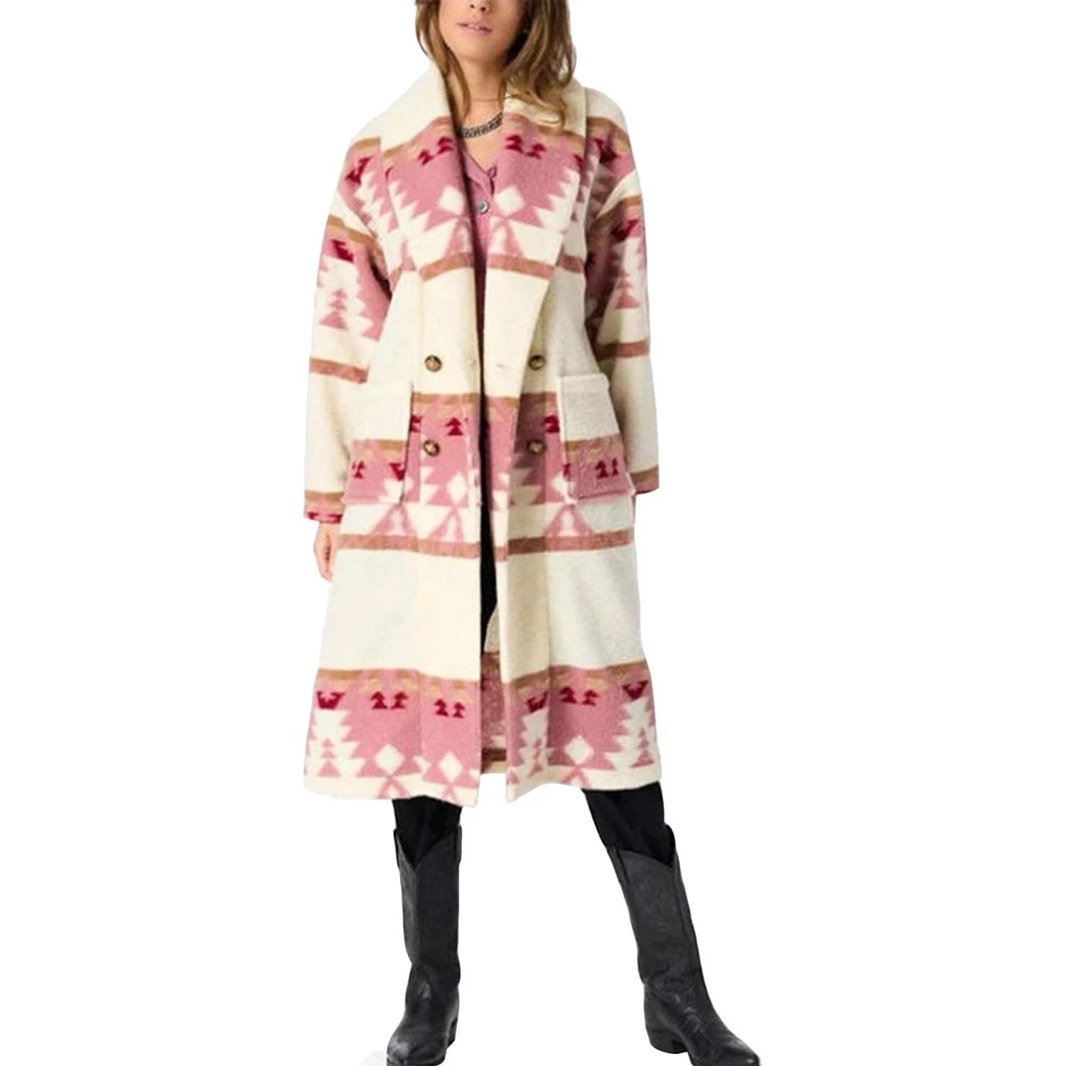Kelly Reilly Jacket Beth Dutton Yellowstone Wool Poncho Women Long Coat Size-XS