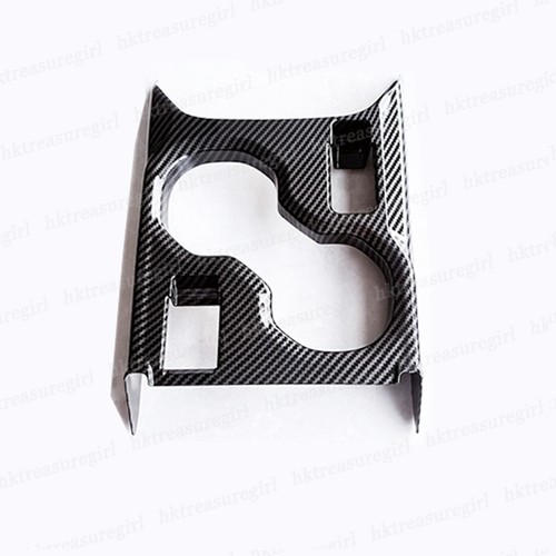Carbon Fiber Center Console Water Cup Holder Panel Trim For Subaru Forester 2025 - Picture 4 of 5