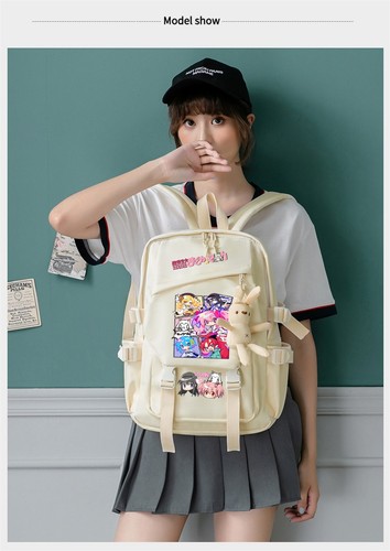 Zaino scuola Puella Magi Madoka Magica Kaname Madoka borse a tracolla studenti - Foto 8 di 27