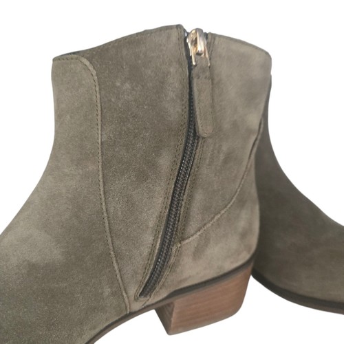 Cole Haan Maci olive green suede booties size 8 - Picture 7 of 12