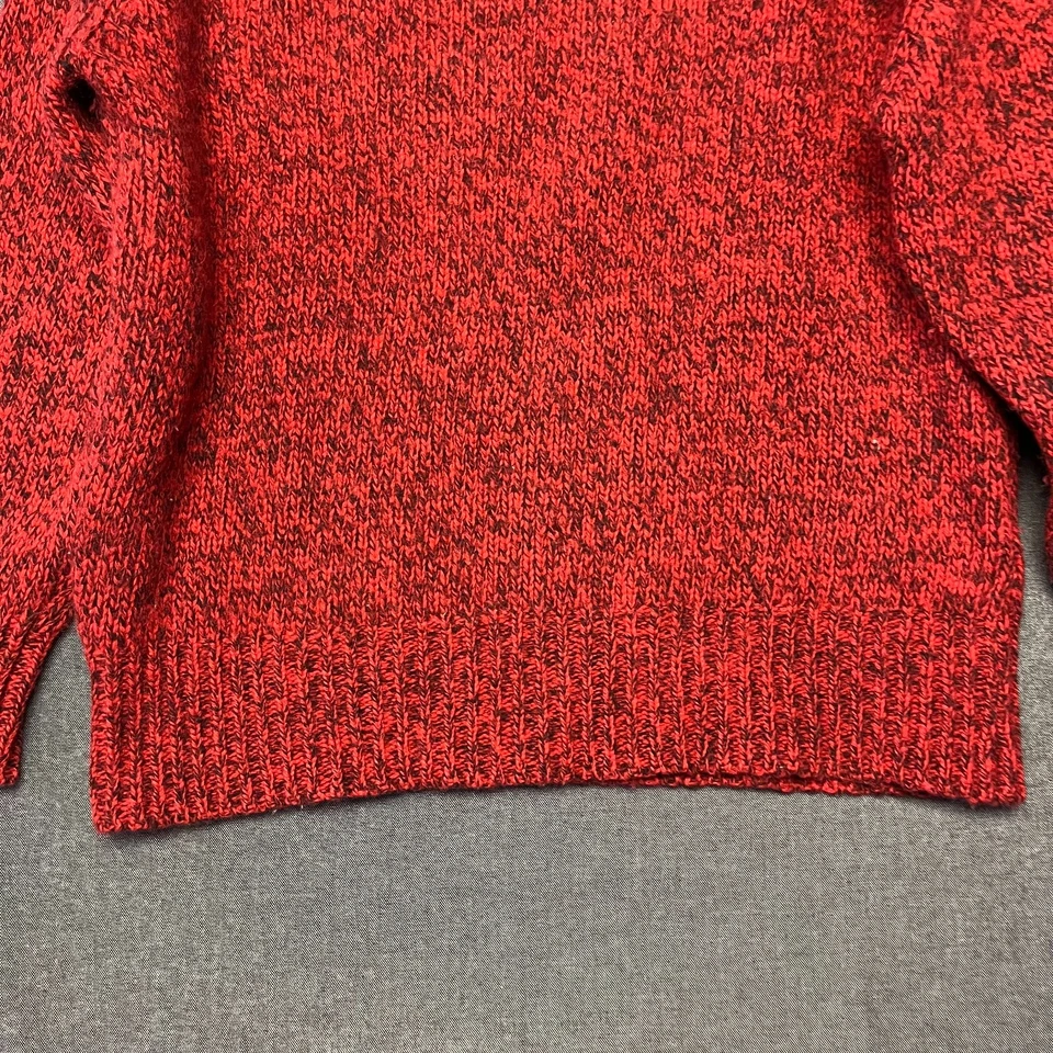 Marsh Landing Men's Sweater Size S Red Wool Blend Casual Knit Pullover - Изображение 2 из 4