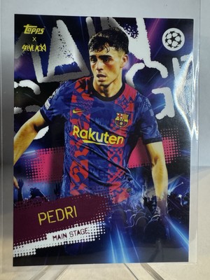 Topps Steve Aoki Festival of Football 2021-22 Pedri FC Barcelona