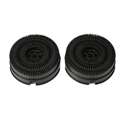 EURO FILTER Filtro Carbone Attivo (Conf 2 Pezzi) per Cappa Elica Diametro 14 cm mod 58 FKS38