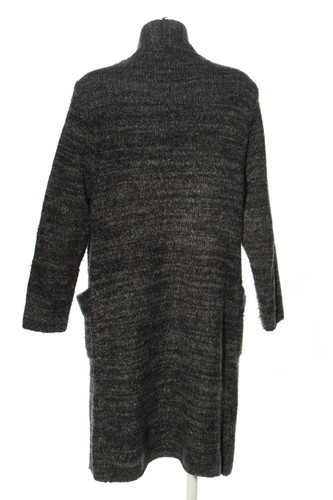 ZARA Cárdigan de punto Mujeres Talla EU 36 negro-crema look casual - Imagen 2 de 5