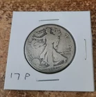 1917 circulated Walking Liberty half dollar