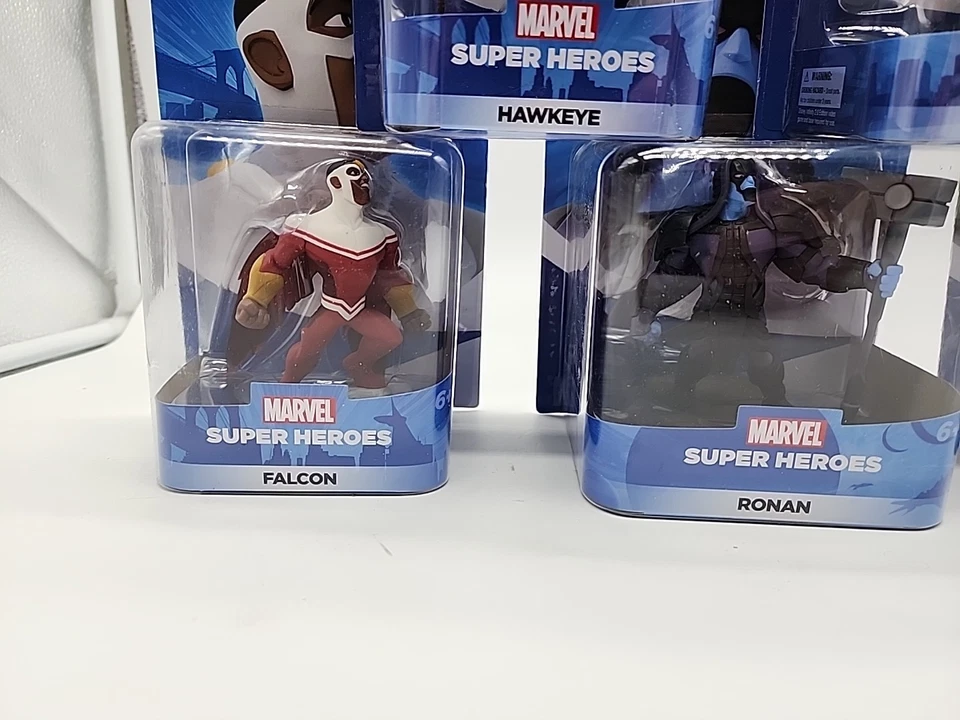 NUEVO LOTE DE 5 FIGURAS DISNEY INFINITY 2.0 Personaje Marvel Halcón Ojo de Halcón Drax Ronan Foto 4 de 4