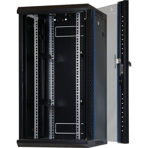 Rockstable 10" 15 HE 370x450x770mm Serverschrank Netzwerkschrank Wandschrank - Afbeelding 2 van 5