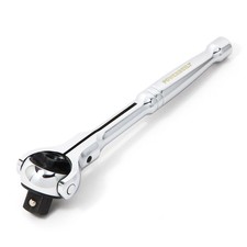 Powerbuilt 3/8 Inch Drive Compact Swivel Head Ratchet - 649941