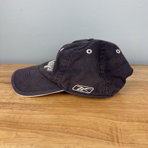 Reebok NFL Dallas Cowboys Floppy Strap Back Dad Hat Cap Blue White Spell Out - Picture 2 of 5